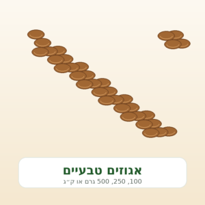 אגוזים טבעיים – מוצר דמו